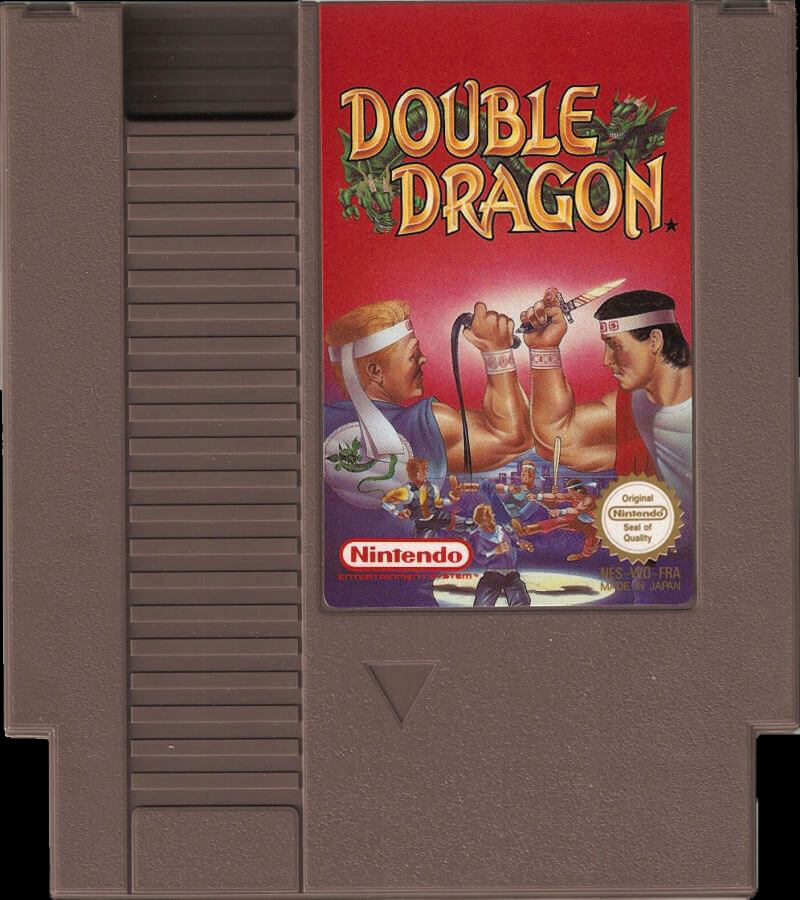 Лицензионный картридж Double Dragon для NES\Famicom